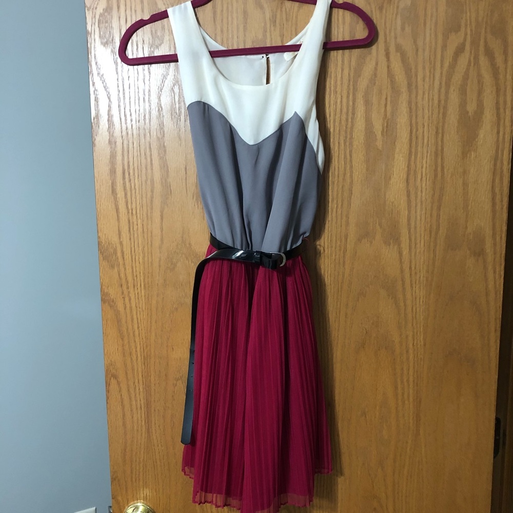 Belted dress